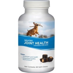SENTRY Joint Health Chewable for Dogs; 60 Count