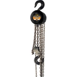 Black Bull 1-Ton Heavy-Duty Chain Hoist