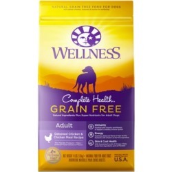 Wellness Complete Health Natural Grain-Free Adult Deboned Chicken & Chicken Meal Recipe Dog Food, 4 lb.