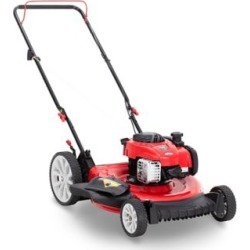 Troy-Bilt TB105 140CC, 21 in. High Wheel Push Mower with Mulch and Side Discharge, 11A-B0SD766
