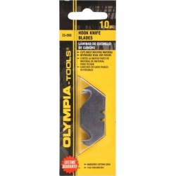 Olympia Hook Knife Blade; Pack of 10