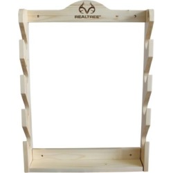 Rush Creek Creations Realtree 4-Gun Wall Storage Rack