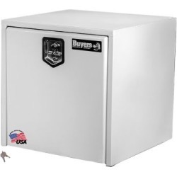 Buyers Products 24 in. x 24 in. x 24 in. White Steel Underbody Truck Box