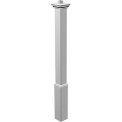 New England Arbors Madison Lamp Post