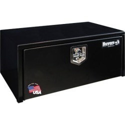 Buyers Products 14 in. x 16 in. x 30 in. Black Steel Underbody Truck Box