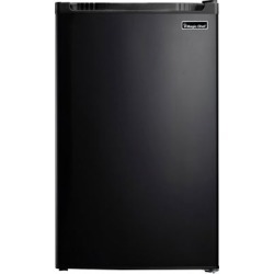 Magic Chef 4.4 cu. ft. Mini Refrigerator with Freezer, Black, MCBR440B2