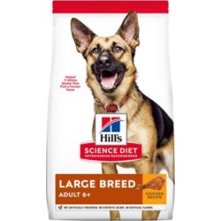 Hill's Science Diet Adult 6+ Large Breed Chicken Meal, Barley & Brown Rice Recipe Dry Dog Food, 33 lb. Bag