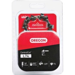Oregon 18 in. Bar Saw Chain; 0.325 Pitch; 0.063 Gauge; Use 3/16 in. File; 74 Drive Links