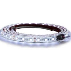 Buyers Products 60 in. 90-LED Strip Light with 3M Adhesive Back, Clear and Cool