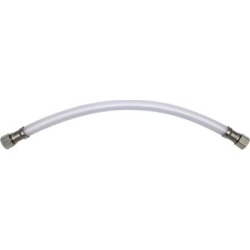 THEWORKS 20 in. PVC Supply Line 3/8 in. O.D. Compression x 3/8 in. O.D. Compression, SL103
