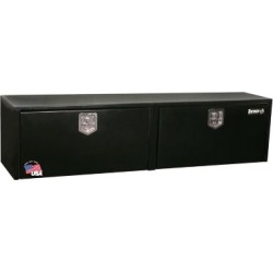 Buyers Products 18 in. x 18 in. x 72 in. Black Steel Underbody Truck Box