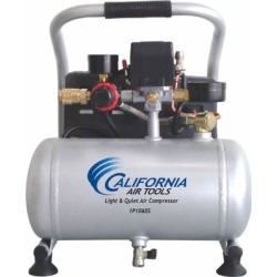 California Air Tools 1P1060S Light & Quiet .6 HP 1-gal. Steel Tank Portable Air Compressor