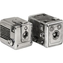Vintage Camera Boxes; Set of 2