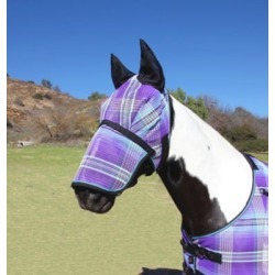 Kensington Draft Fly Mask with Ears and Removable Nose