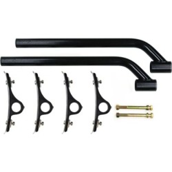 Buyers Products Black Powder-Coated Poly Fender Mounting Kit