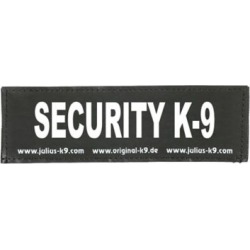 Julius-K9 SECURITY K-9 Changeable Patch, 162LR-K-28093