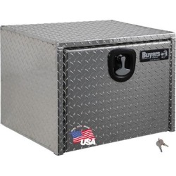 Buyers Products 24 in. x 24 in. x 24 in. Diamond Tread Aluminum Underbody Truck Box