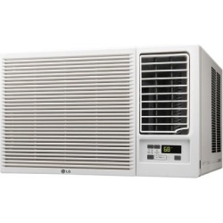 LG 18;000 BTU 230V Air Conditioner with 12;000 BTU Supplemental Heat Function