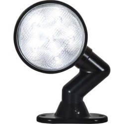 Buyers Products 5 in. Articulating Clear Round Flood Light