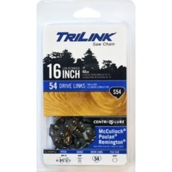 TriLink Saw Chain 16 in. Semi Chisel Saw Chain; 3/8 in. LP Pitch; .050 in. Gauge; 54 DL