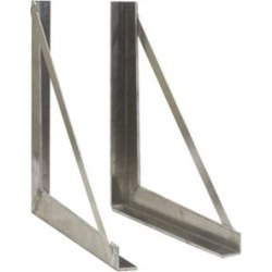 Buyers Products 24 in. x 24 in. Welded Aluminum Mounting Brackets