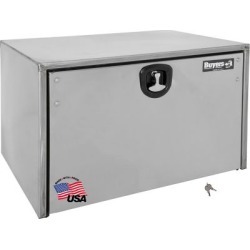 Buyers Products 18 in. x 18 in. x 24 Stainless Steel Truck Box with Polished Stainless Steel Door