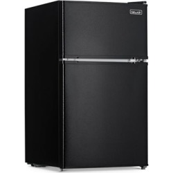 NewAir Compact Mini Refrigerator with Freezer, Auto Defrost, Can Dispenser and Energy Star, NRF031BK00