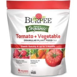 Burpee Natural and Organic Tomato and Vegetable Plant Food, BP4TV
