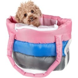 Pet Life Bubble-Poly Tri-Colored insulated Pet Carrier