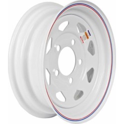 Martin Wheel 5-Hole Steel Custom Spoke Trailer Wheel, 12x4, 5 hole
