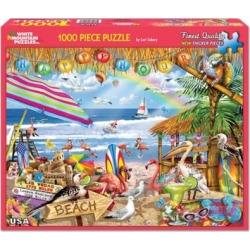 White Mountain 1;000-Piece Jigsaw Puzzle; Happy Hour