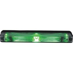 Buyers Products 5 in. Green Low Profile Strobe for Narrow Grill Spacing