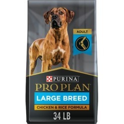 Purina Pro Plan FOCUS Large Breed Formula Adult Dry Dog Food, 34 lb. Bag