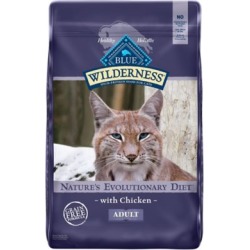 Blue Buffalo Wilderness Chicken Recipe For Adult Cats; 12 lb.