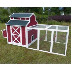 Producer's Pride Prairie Coop; Barn Red; 6-8 Chicken