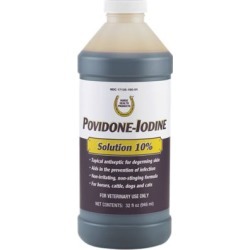 Farnam Horse Health Povidone-Iodine Solution 10%, 32 oz.