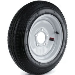 Kenda Loadstar Trailer Tire and 5-Hole Wheel (5/4.5), 530-12 LRB