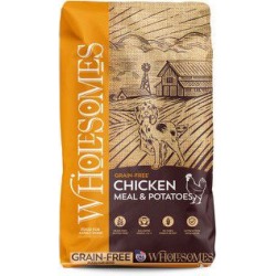 Wholesomes Chicken Meal & Chickpeas Dog Food, 35 lb., 20 x 5 x 27