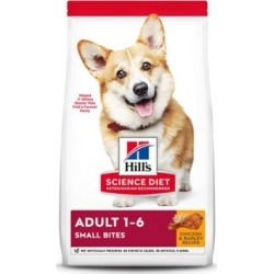 Hill's Science Diet Adult Small Bites Chicken & Barley Recipe Dry Dog Food, 5 lb. Bag