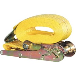 Buyers Products 3 in. x 27 ft. Ratchet Strap with Flat Hooks