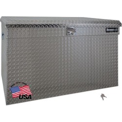 Buyers Products 24 in. Diamond Tread Aluminum All-Purpose Jumbo Chest