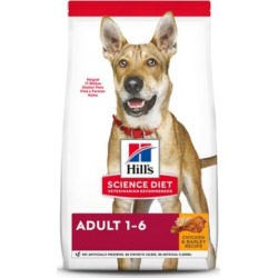 Hill's Science Diet Adult Chicken & Barley Recipe Dry Dog Food, 15 lb. Bag