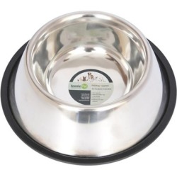 Iconic Pet Stainless Steel Non-Skid Pet Bowl for Dog or Cat; 96 oz./12 cup