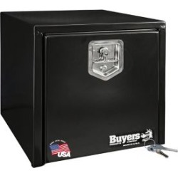 Buyers Products 18 in. x 18 in. x 18 in. Black Steel Underbody Truck Box
