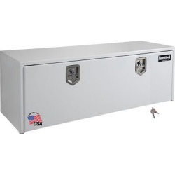 Buyers Products 18 in. x 18 in. x 60 in. White Steel Underbody Truck Box