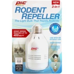 PIC Rodent Repeller and LED Light