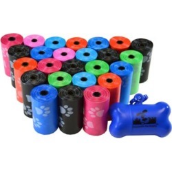 Downtown Pet Supply Bone Bag Dispenser and Dog Poop Bags,...