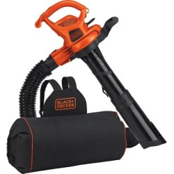 Black & Decker 3-in-1 VACPACK 12A Corded Leaf Blower; Vacuum & Mulcher; BEBL7000