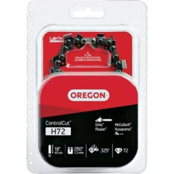 Oregon 18 in. Bar Saw Chain; 0.325 Pitch; 0.050 Gauge; Use 3/16 in. File; 72 Drive Links