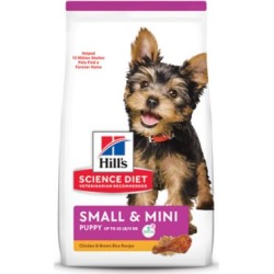 Hill's Science Diet Puppy Small Paws Chicken Meal, Barley & Brown Rice Dog Food, 4.5 lb.